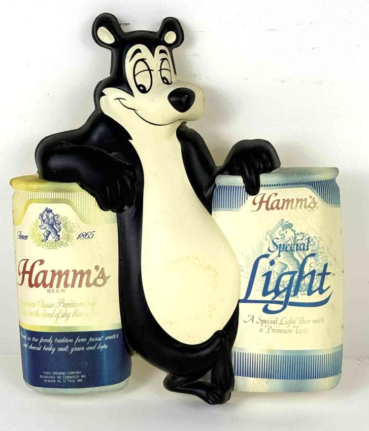 Hamm's Beer/Light Beer Bear Vacuform
