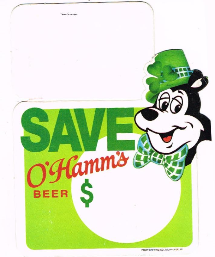 Hamm's Beer St. Patrick's Day Shelf Fold-Out