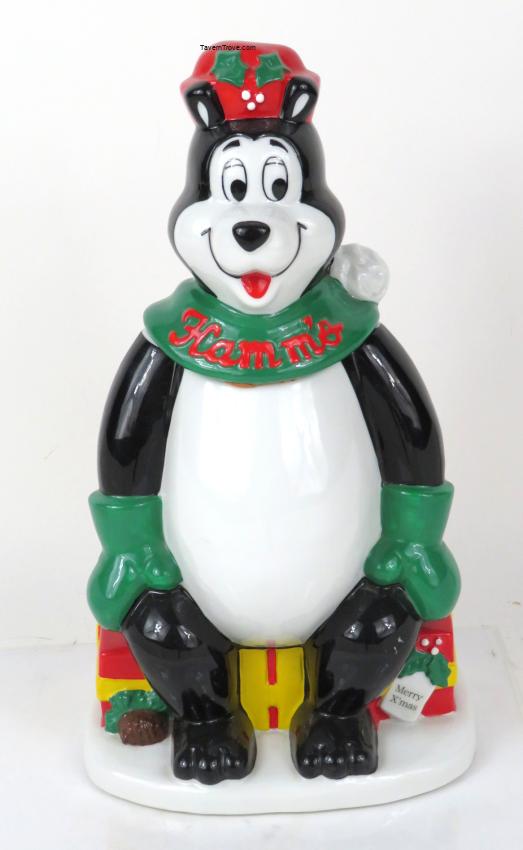 Hamm's Club Bear Cookie Jar