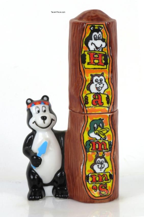 Hamm's Club Black Bear Indian Totem Pole
