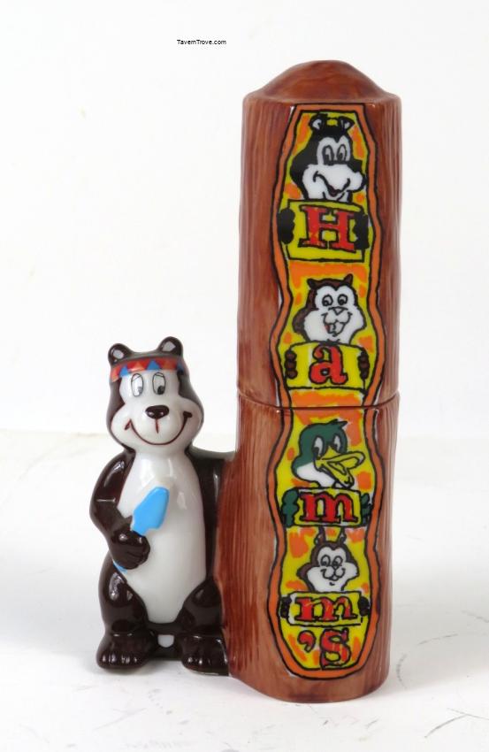 Hamm's Club Brown Bear Indian Totem Pole