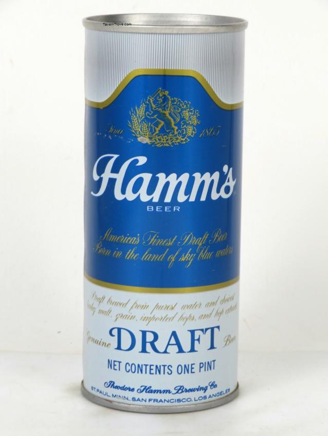 Hamm's Draft Beer