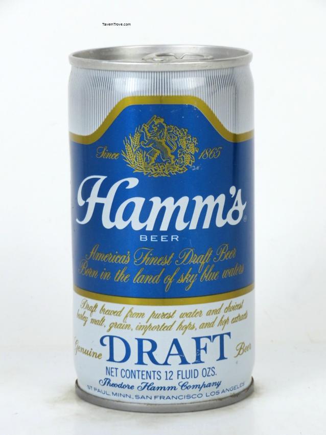 Hamm's Draft Beer (crimped)