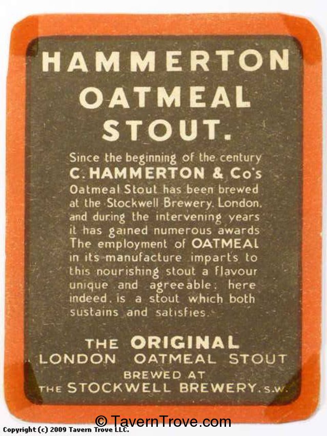 Hammerton Oatmeal Stout