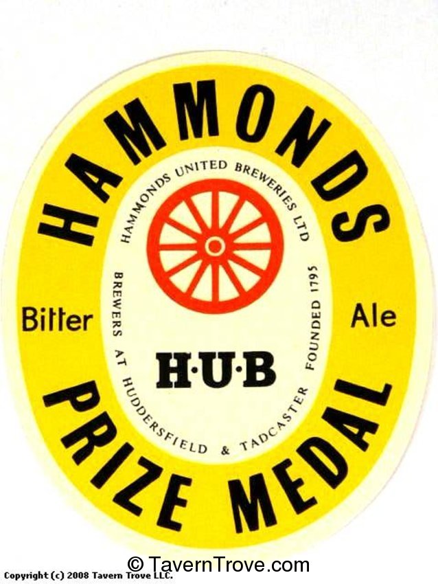 Hammonds Prize Medal Bitter Ale
