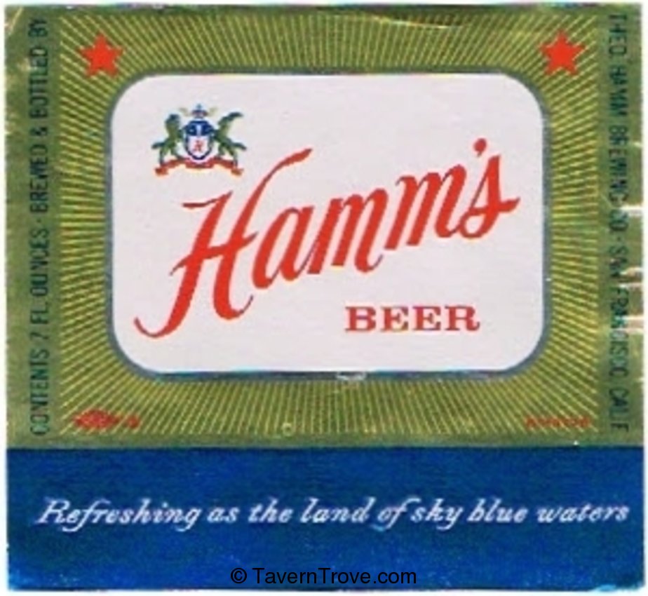 Hamm's Beer 