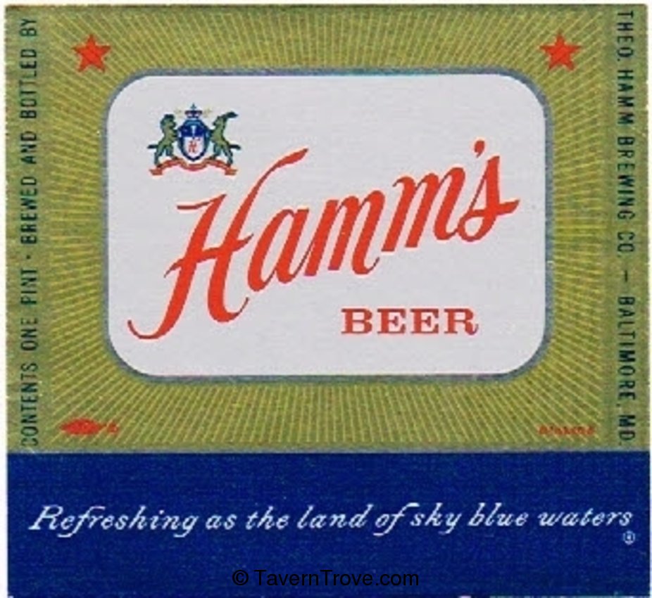 Hamm's Beer 