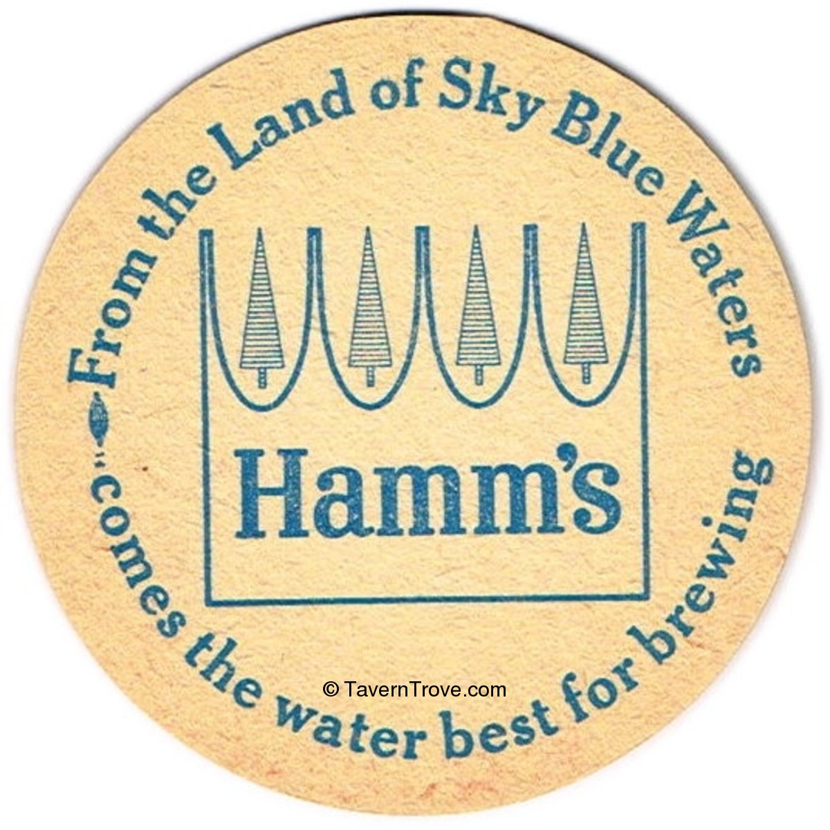 Item 61715 1967 Hamm's Beer Coaster MNHAM15