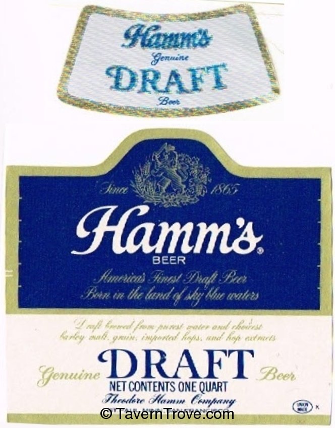 Hamm's Draft Beer