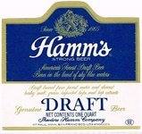 Hamm's Draft Beer