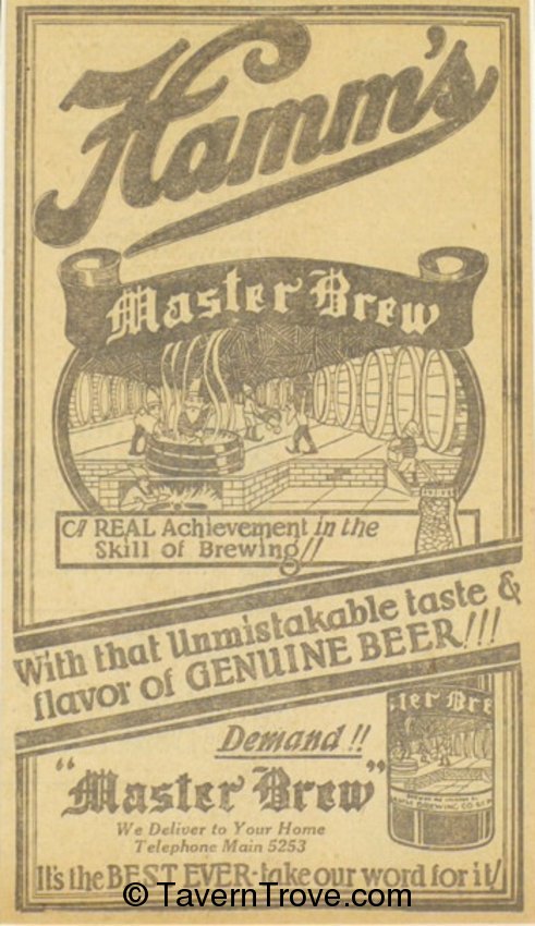 Hamm's Master Brew