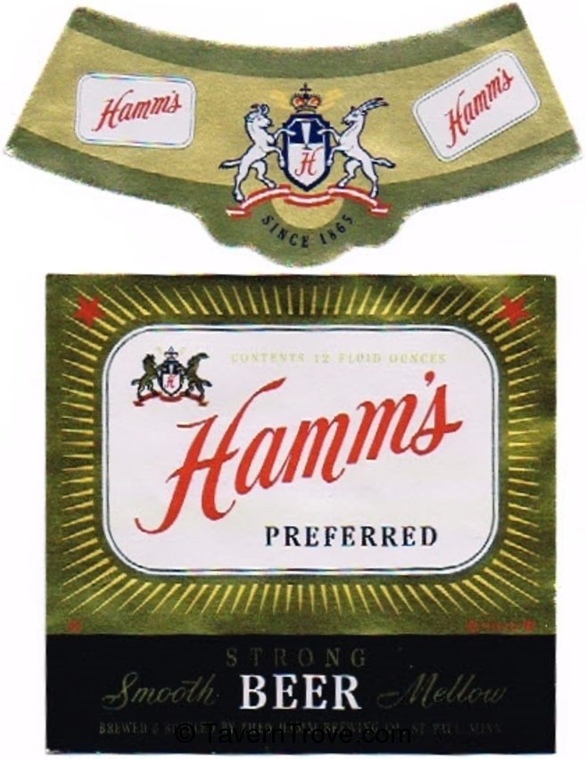 Hamm's Preferred Beer 