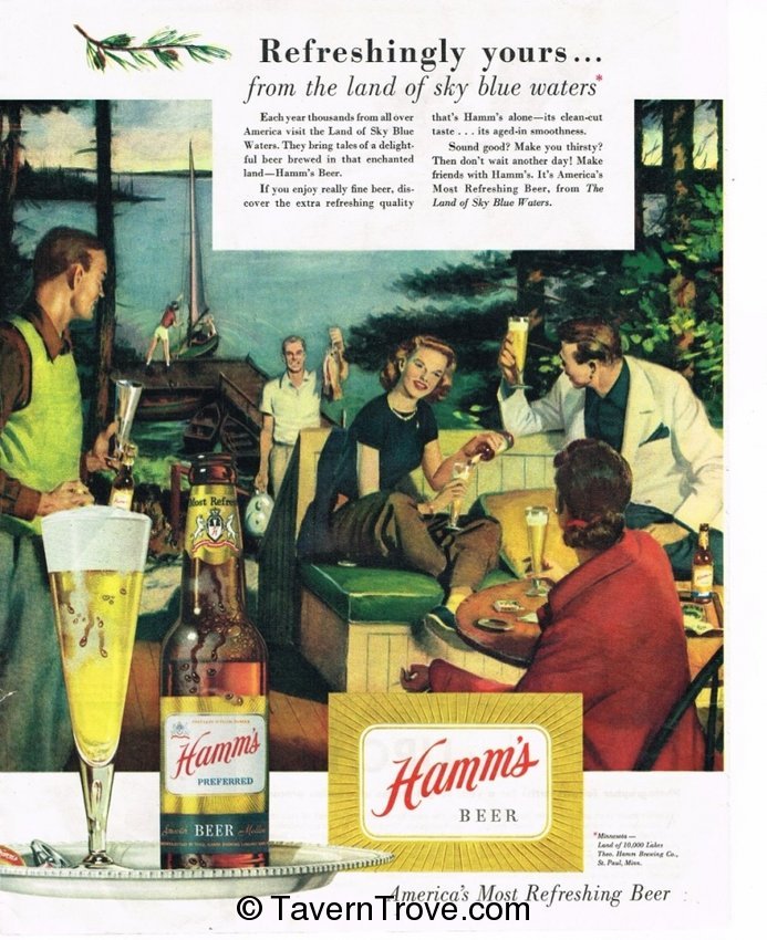 Hamm's Preferred Beer