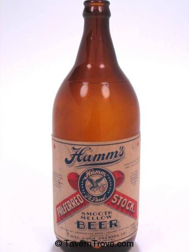 Hamm's Preferred Stock Beer