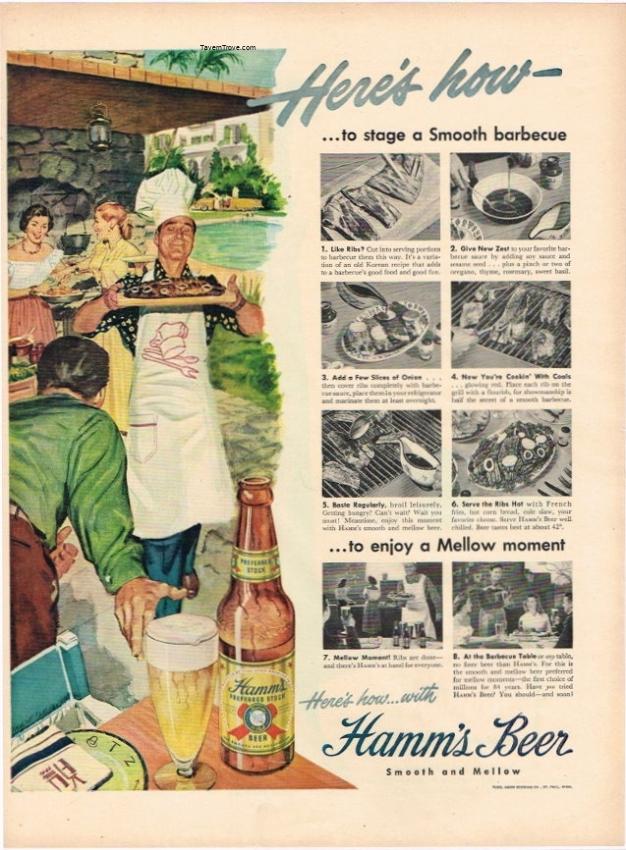 Hamm's Preferred Stock Beer 