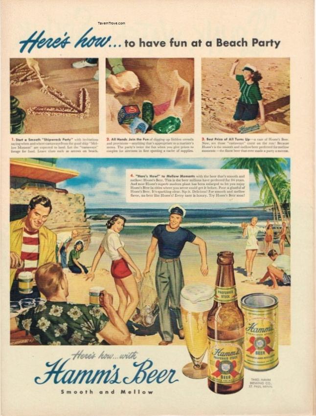 Hamm's Preferred Stock Beer 