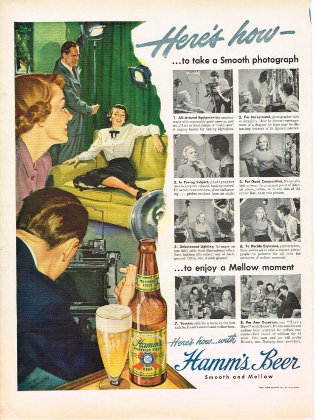 Hamm's Preferred Stock Beer Photography