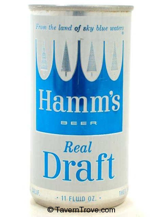 Hamm's Real Draft Beer