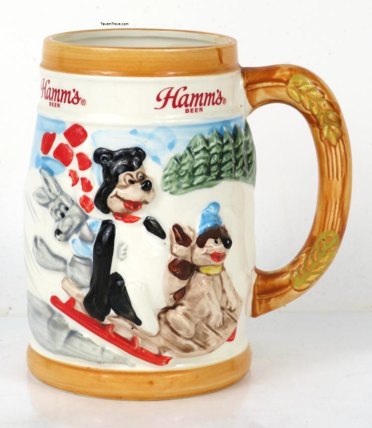 Hamms's Beer Bear Sledding