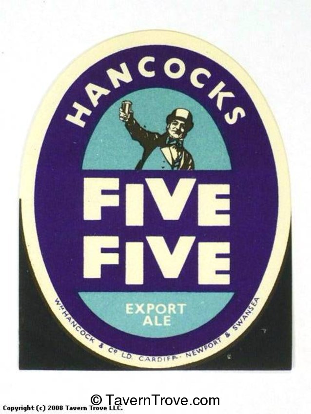 Hancocks Five Five Export Ale