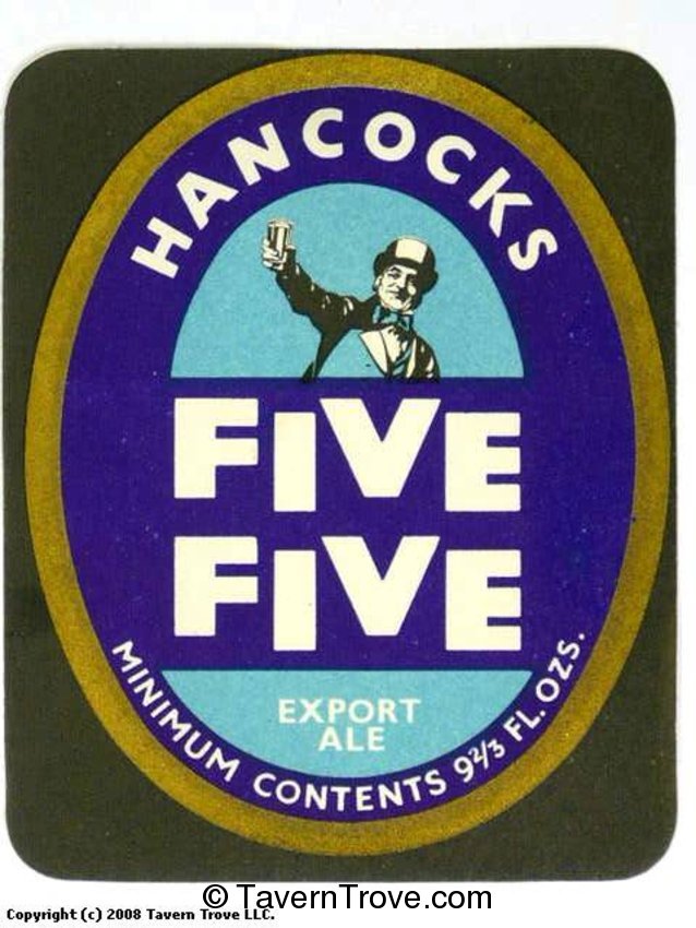 Hancocks Five Five Export Ale