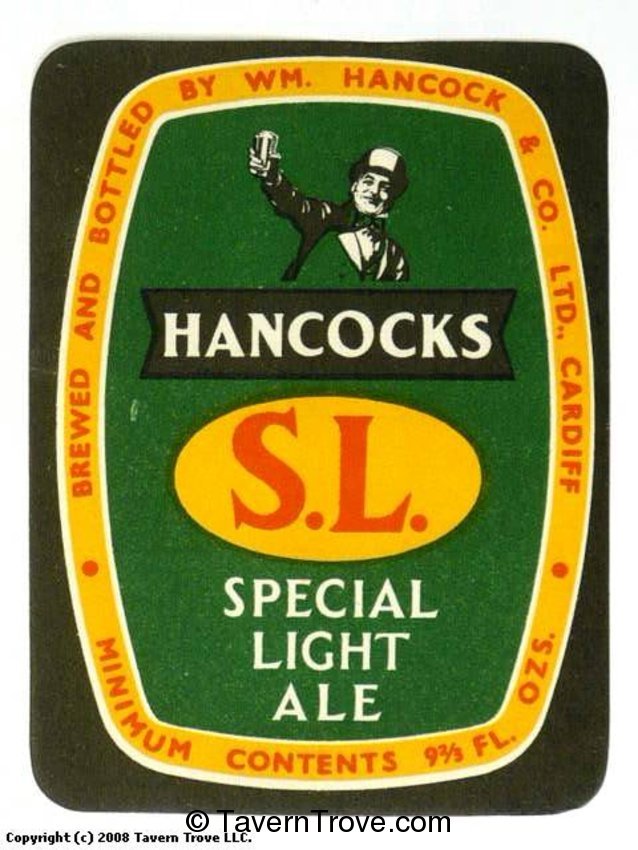 Hancocks S.L. Special Light Ale