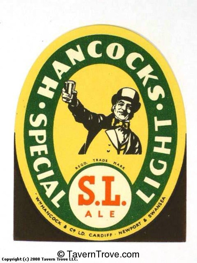 Hancocks Special Light Ale