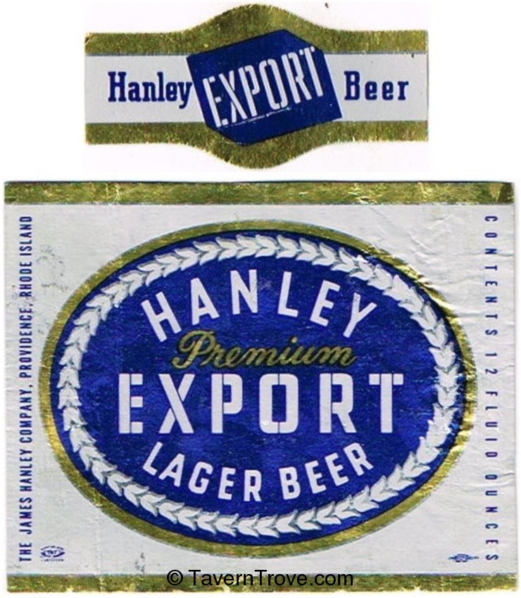 Hanley Premium Export Lager Beer