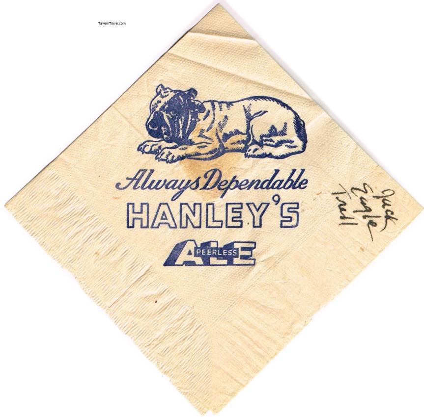 Hanley's Peerless Ale (blue)