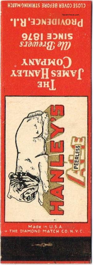 Hanley's Peerless Ale Dupe