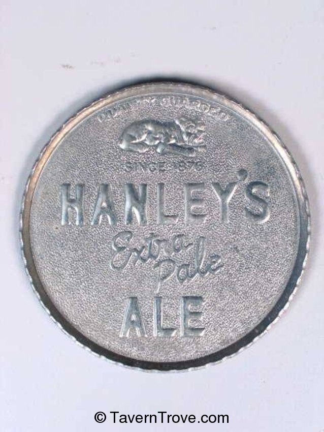 Hanley's Extra Pale Ale Metal Coaster