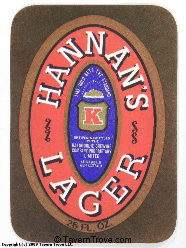 Hannan's Lager