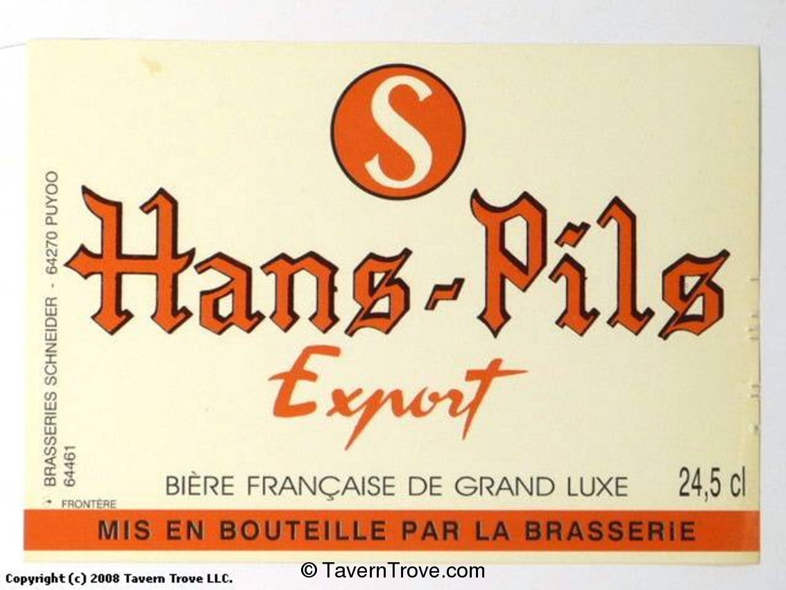 Hans-Pils Export