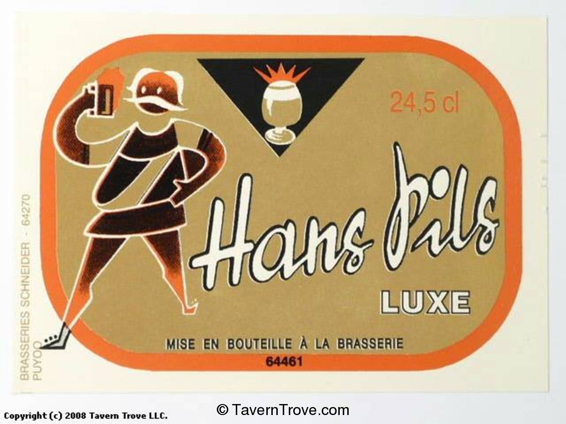 Hans Pils Luxe