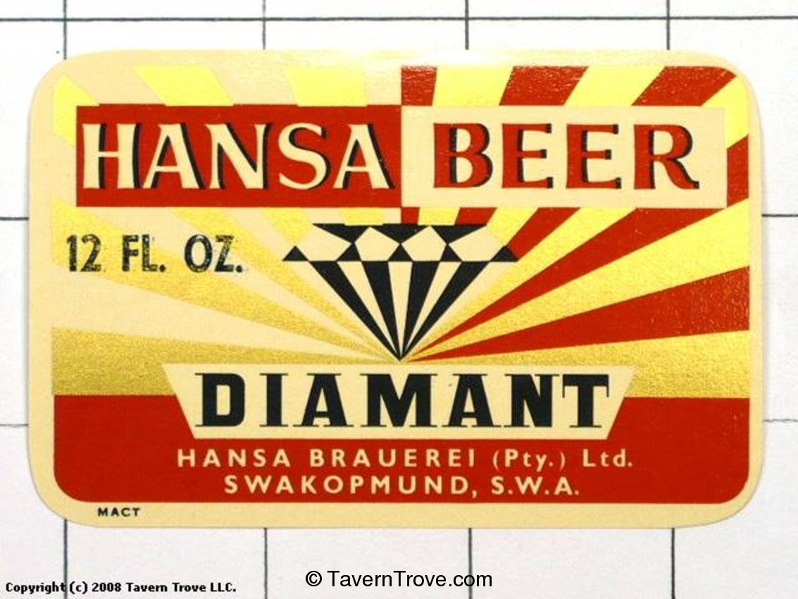 Hansa Diamant Beer