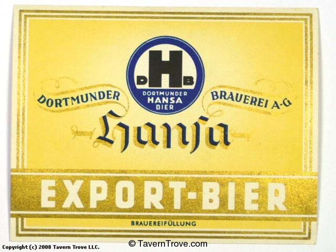 Hansa Export-Bier