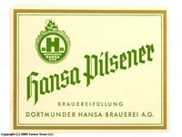 Hansa Pilsener Bier