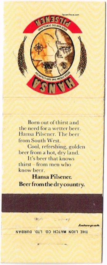 Hansa Pilsener Beer