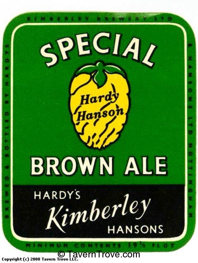 Hardy Hanson Special Brown Ale