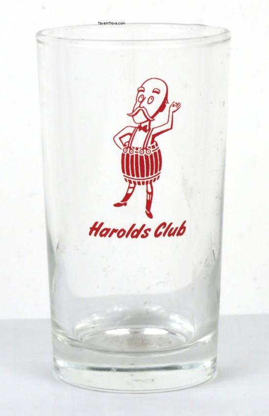 Harolds Club 4¾ inch ACL Glass Reno Nevada