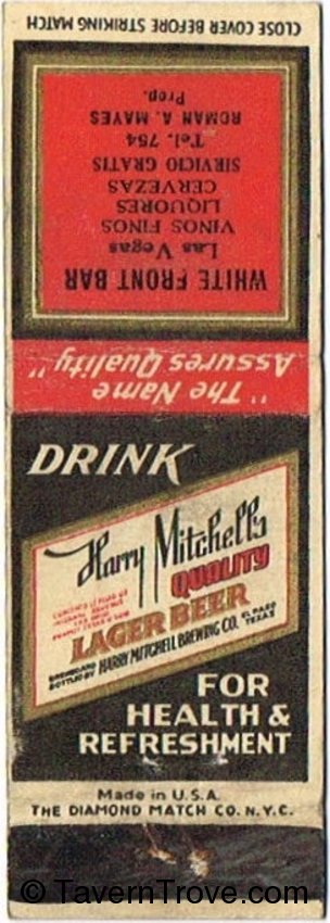 Harry Mitchell's Quality Lager Beer