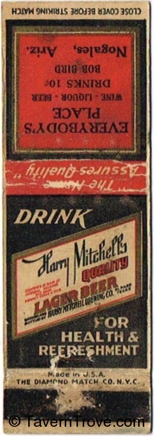 Harry Mitchell's Quality Lager Beer