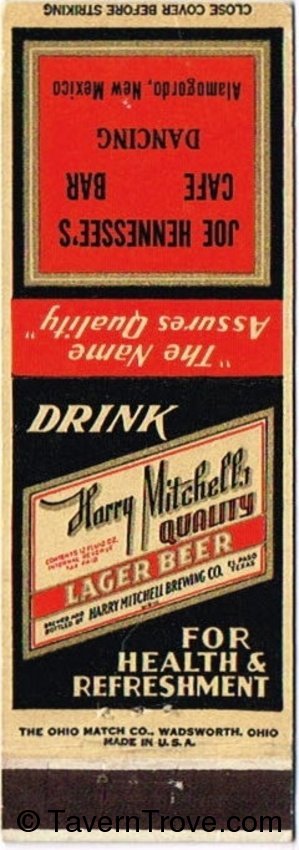 Harry Mitchell's Quality Lager Beer