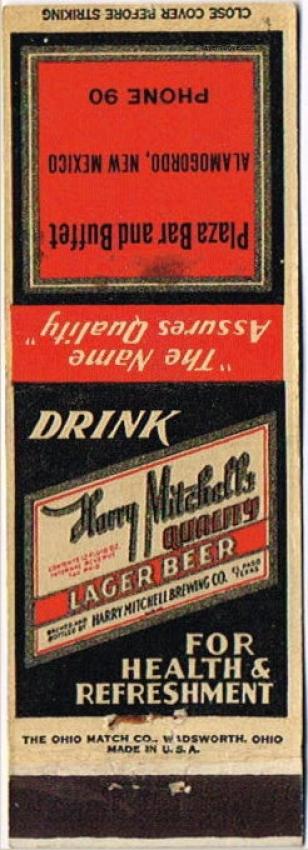 Harry Mitchell's Quality Lager Beer