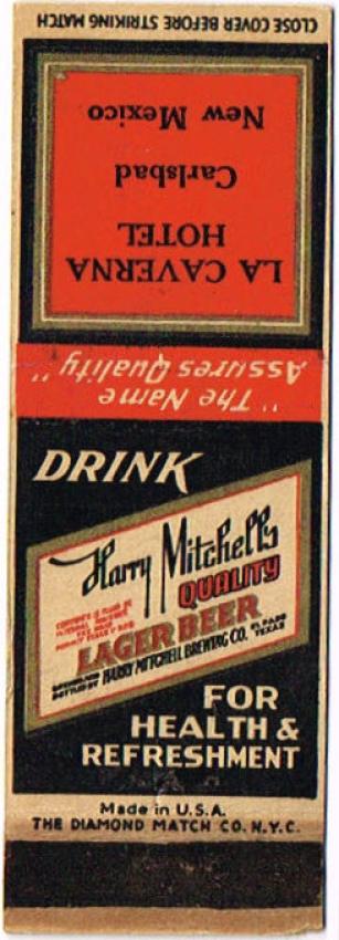Harry Mitchell's Quality Lager Beer