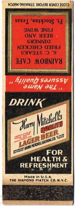 Harry Mitchell's Quality Lager Beer
