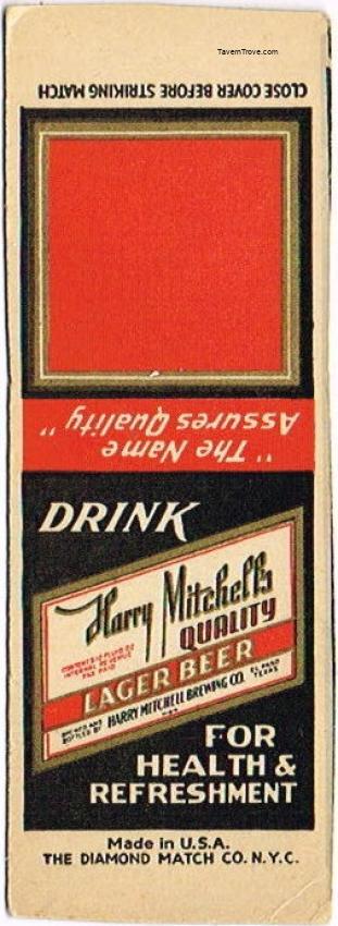 Harry Mitchell's Quality Lager Beer