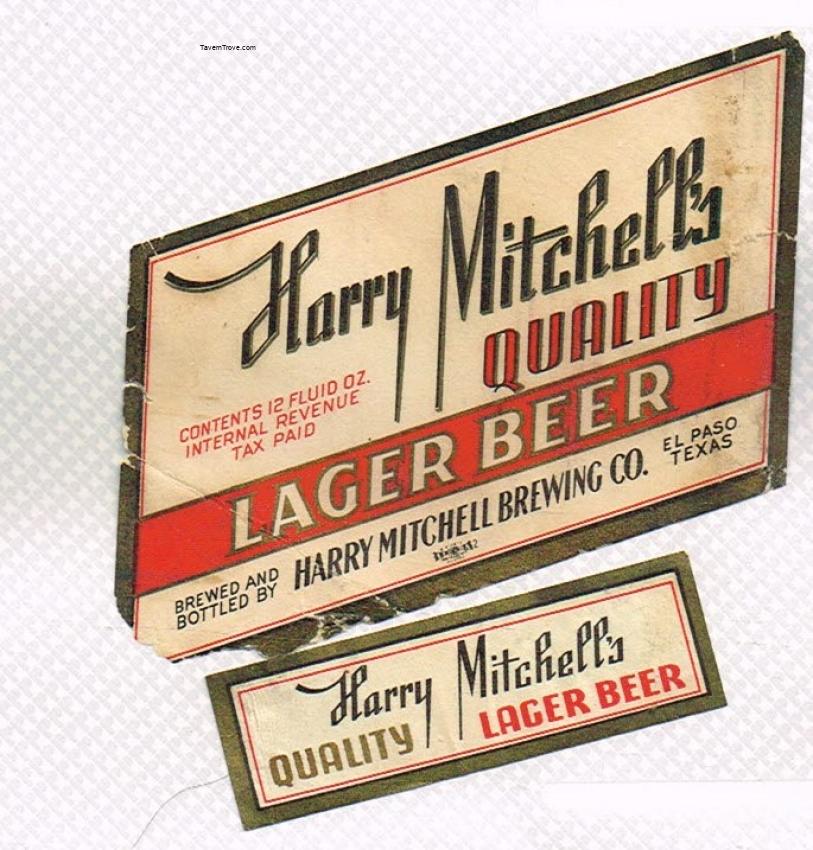 Harry Mitchell's Quality Lager Beer