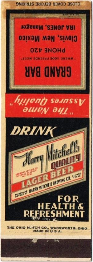 Harry Mitchell's Quality Lager Beer Dupe