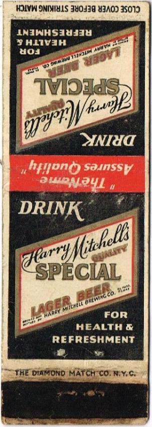Harry Mitchell's Special Lager Beer